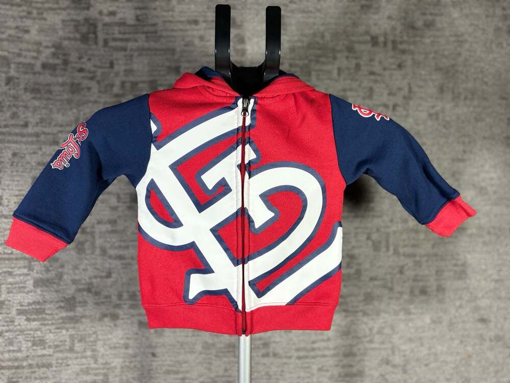 St. Louis Cardinals Infant Full-Zip Hoodie Genuine Merchandise 24 Months